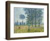 Fields in Spring, 1887-Claude Monet-Framed Giclee Print