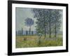 Fields in Spring, 1887-Claude Monet-Framed Premium Giclee Print