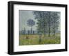 Fields in Spring, 1887-Claude Monet-Framed Giclee Print