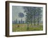 Fields in Spring, 1887-Claude Monet-Framed Giclee Print