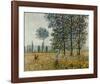 Fields in Spring-Claude Monet-Framed Art Print