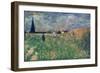 Fields in Summer-Georges Seurat-Framed Giclee Print