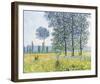 Fields in the Spring, 1887-Claude Monet-Framed Art Print