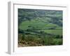 Fields in the Valleys, Near Brecon, Powys, Wales, United Kingdom-Roy Rainford-Framed Photographic Print