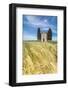 Fields of ears of corn on the gentle green hills of Val d'Orcia, UNESCO World Heritage Site, Provin-Roberto Moiola-Framed Photographic Print