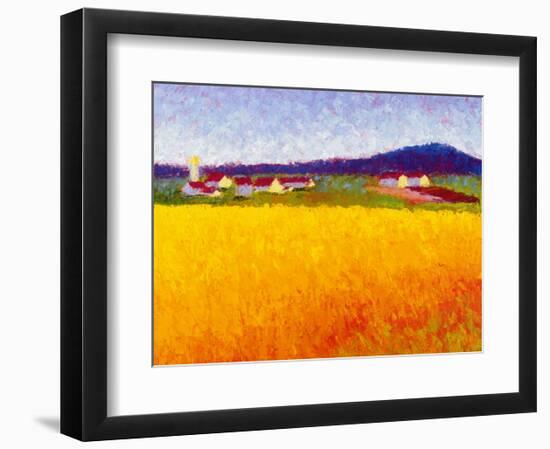 Fields of Gold-Gail Wells-Hess-Framed Art Print