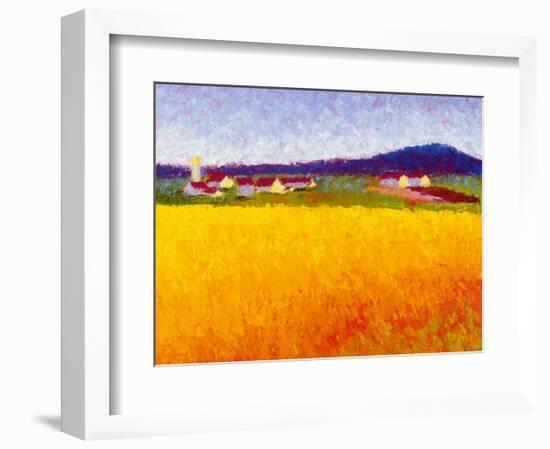 Fields of Gold-Gail Wells-Hess-Framed Art Print