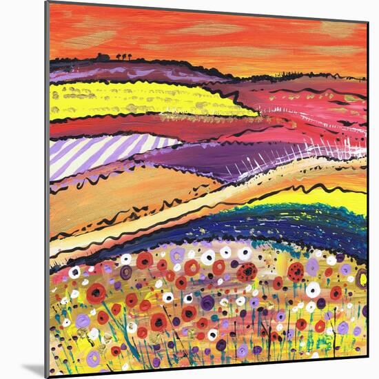 Fields of Gold-Caroline Duncan-Mounted Giclee Print