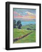 FIELDS OF GREEN-ALLAYN STEVENS-Framed Art Print