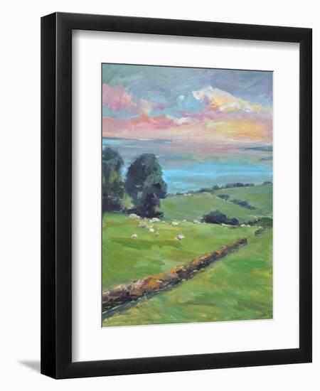 FIELDS OF GREEN-ALLAYN STEVENS-Framed Art Print