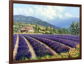 Fields of Lavender-Michael Swanson-Framed Art Print