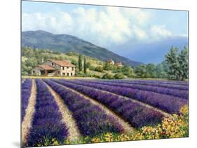 Fields of Lavender-Michael Swanson-Mounted Art Print