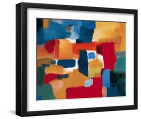 Fields of Music-Nancy Ortenstone-Framed Art Print