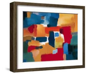 Fields of Music-Nancy Ortenstone-Framed Art Print