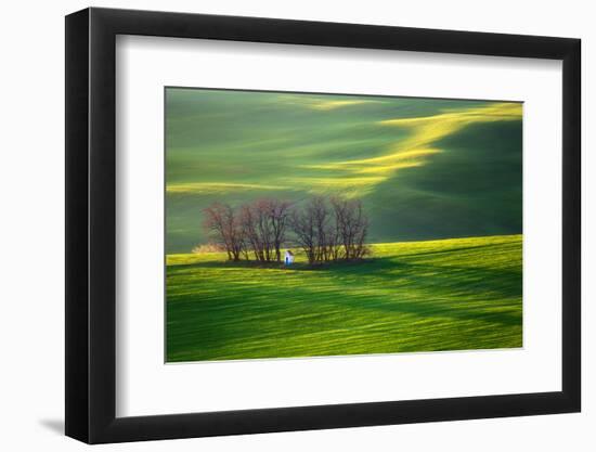 Fields...-Krzysztof Browko-Framed Photographic Print