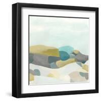 Fieldscape Vista II-June Erica Vess-Framed Art Print