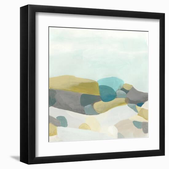 Fieldscape Vista II-June Erica Vess-Framed Art Print