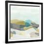 Fieldscape Vista II-June Erica Vess-Framed Art Print