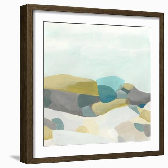 Fieldscape Vista II-June Erica Vess-Framed Art Print