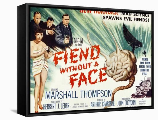 Fiend Without A Face, 1958-null-Framed Stretched Canvas