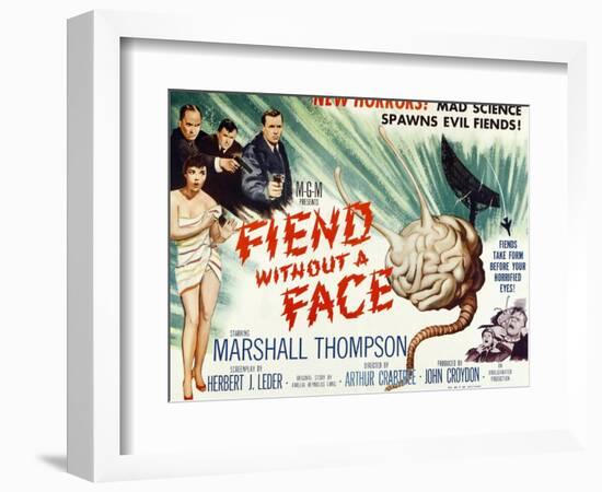 Fiend Without A Face, 1958-null-Framed Art Print