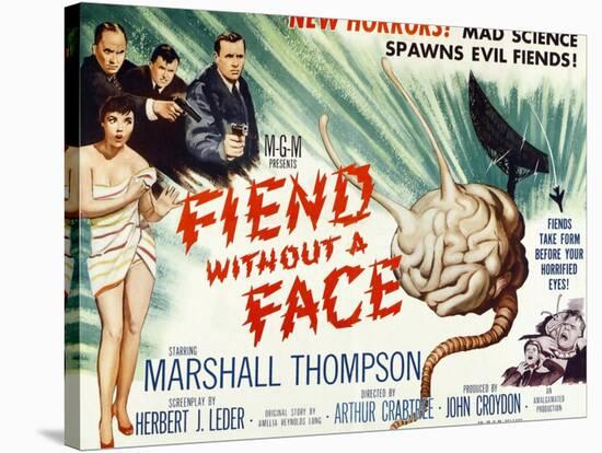 Fiend Without A Face, 1958-null-Stretched Canvas