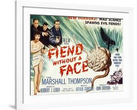 Fiend Without A Face, 1958-null-Framed Art Print