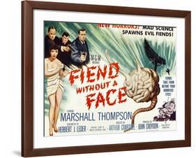 Fiend Without A Face, 1958-null-Framed Art Print