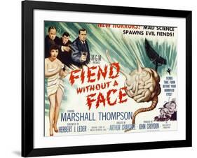 Fiend Without A Face, 1958-null-Framed Art Print