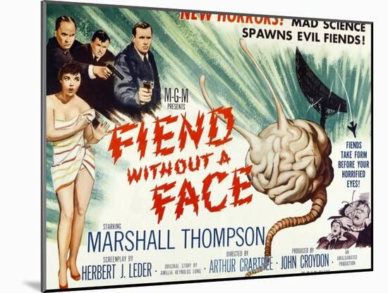 Fiend Without A Face, 1958-null-Mounted Art Print