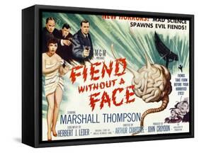 Fiend Without A Face, 1958-null-Framed Stretched Canvas