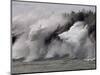 Fierce Lake Superior waves pound Minnesota's north shore-Layne Kennedy-Mounted Photographic Print