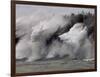 Fierce Lake Superior waves pound Minnesota's north shore-Layne Kennedy-Framed Photographic Print