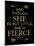 Fierce Shakespeare Arrows Golden Black-Amy Brinkman-Mounted Art Print