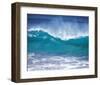 Fierce Waves-null-Framed Art Print