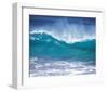 Fierce Waves-null-Framed Art Print