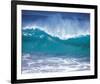 Fierce Waves-null-Framed Art Print