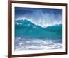 Fierce Waves-null-Framed Art Print