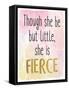 Fierce-Kimberly Allen-Framed Stretched Canvas