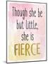 Fierce-Kimberly Allen-Mounted Art Print