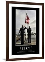 Fierté: Citation Et Affiche D'Inspiration Et Motivation-null-Framed Photographic Print