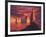 Fiery Castles-R.W. Hedge-Framed Giclee Print