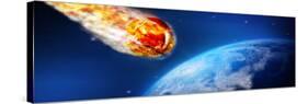 Fiery Comet Heading Towards the Earth-null-Stretched Canvas