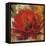 Fiery Dahlias II Crop-Silvia Vassileva-Framed Stretched Canvas