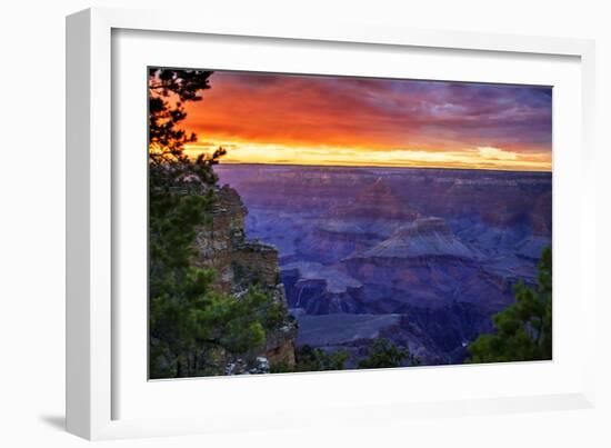 Fiery Sky I-Alan Hausenflock-Framed Art Print