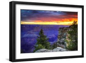 Fiery Sky II-Alan Hausenflock-Framed Art Print