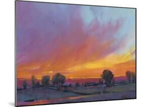 Fiery Sunset II-Tim O'toole-Mounted Art Print