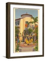 Fiesta Days, Santa Barbara, California-null-Framed Art Print