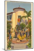 Fiesta Days, Santa Barbara, California-null-Mounted Art Print