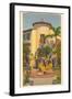 Fiesta Days, Santa Barbara, California-null-Framed Art Print